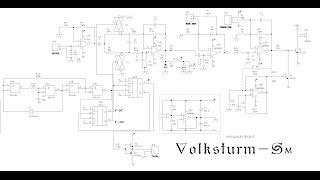 Volksturm, Схема металлоискателя, 2016, metal detector, sheme Volksturm