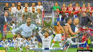 Real Madrid 1 (5-3) 1 Atletico Madrid  Final UCL 2016