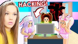 Using the Impossible Hack With IamSanna, Moody and Cutie in Flee The Facility (Roblox)