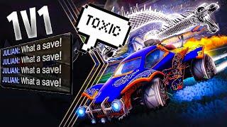 EXPOSING TRASH TALKING TM8 IN A 1V1 ON ROCKET LEAGUE (MUST WATCH) !!!