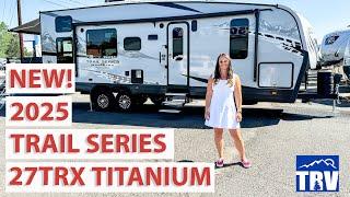 NEW! Titanium Series MTN TRX 27TRX Toy Hauler by Outdoors RV! 4 Seasons, Off Grid, & Off Road!