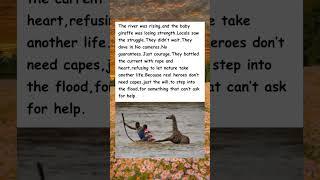 These Men Are Heroes!️ #wholesome #girraffe