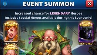 Empires Puzzles : Extravaganza Bard Summons heroes feat Astrid