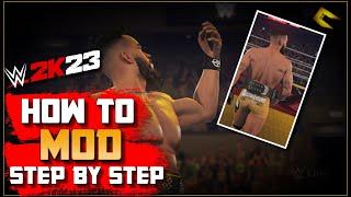 WWE 2K23- How to Install MODS(step by step guide!)