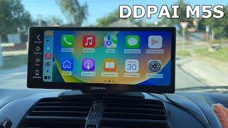 DDPAI M5S БЕСПРОВОДНОЙ Apple CarPlay Android Auto В ЛЮБОЕ АВТО!!!