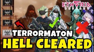 Terrormaton Hell Mode Cleared Using Mostly SR Unit – F2P Friendly Team! | ETHERIA RESTART