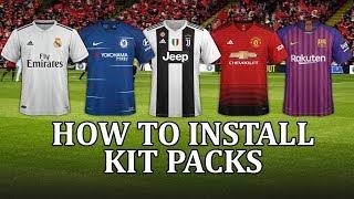 Football Manager 2019 - How to install match kits and get real team shirts in fm19