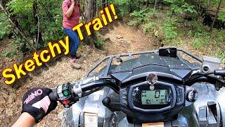 Crazy Chadwick Trail ride continues, Rugged terrain! Yamaha Can-am Polaris