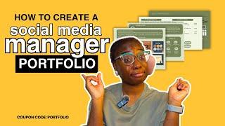 How to create a social media manager portfolio for beginners (with Canva)