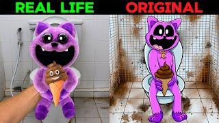 The Best TikTok of CatNap | REAL LIFE vs ORIGINAL | Poppy PlayTime Chapter 3