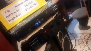 nakamichi av8 driven by kenwood cd dpf 1030