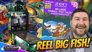 AtGames Legends Pinball 4K Fish Tales Pinball Pack First Impressions!