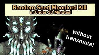 The INSANE New Terraria Moonlord Speedrun... (Unseeded Sub 10)