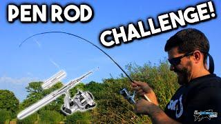 FISHING ROD PEN CHALLENGE!! (Episode 1) | TAFishing