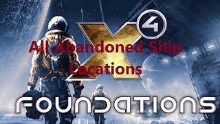 X4 Foundations | X4 [1.21] All Abandoned / Derelict ship locations in X4 Foundations