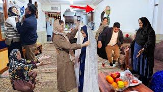 Family tension: Parvaneh's anger and threats against Bahman for taking a second wife.