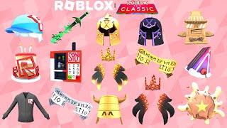 ROBLOX THE CLASSIC LEAKED EVENT ITEMS!