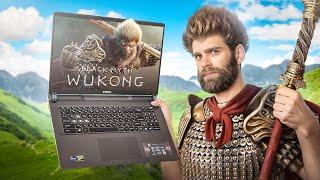 Ноутбук из DNS за 214000 рублей на i9 14900HX! Потянет ли он WUKONG?! 