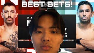 UFC Fight Night: Nicolau vs Perez BEST BETS & BREAKDOWN