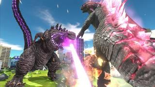 Shin Godzilla's Return: Evolved Godzilla's Ultimate Challenge! - Animal Revolt Battle Simulator