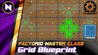 Blueprinting from MAP and GRID ALIGNMENT; Rails & City Blocks | Factorio 0.18 Tutorial/Guide/How-to