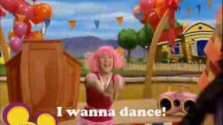 Lazy Town- I wanna dance (karaoke sing a long)