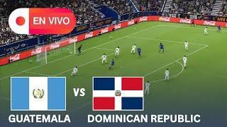 EN VIVO - Guatemala vs Dominican Republic | World Cup Qualifying 2025 | eFootball Pes 21 Gameplay