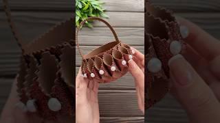 Easy Craft Ideas! Basket from EVA Foam DIY Tutorial Crafts