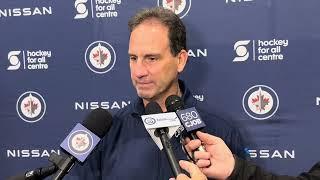 Winnipeg Jets head coach Scott Arniel media availability on day 2 of training camp