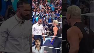 Whole lot of history between these two.. #wwe #shorts #aew #wrestlemania #raw  #youtubeshorts #2025