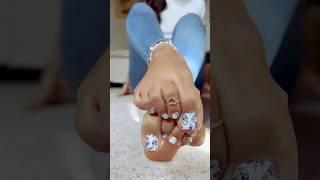 Toes nails porcelaine 