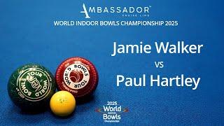 World Indoor Bowls Championship 2025 Jamie Walker vs Paul Hartley - Day 6 Match 4