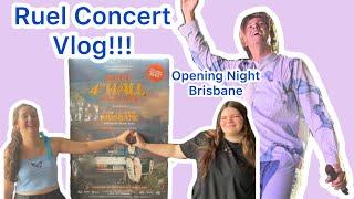 Ruel Concert Vlog! Brisbane 2023!!! 4th Wall Tour