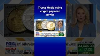 Trump Media group reportedly in talks to buy crypto payment platform #shorts