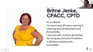 #ATDCFL Accessibility for Online Learning - Britne Jenke