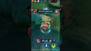 HERO BANE - MODE JUNGLER ALWAYS TO MVP AND EASY TURET #mlbb #mobilelegends #shorts