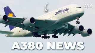 Airbus A380 News, ANA Problems & Lufthansa Updates