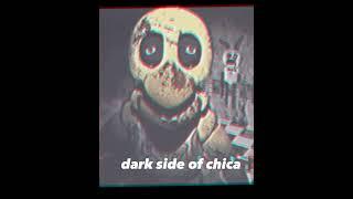 the dark side of fnaf  #fnaf #chica #freddy #dark #scary