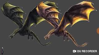 Comparison of size of Dragon in Games Of Thrones