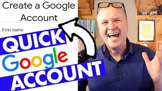 How to make a Google Account: FAST and EASY!