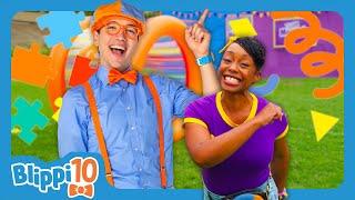 Blippi's Top Ten Fun and Games! | BEST OF BLIPPI TOYS | Educational Videos for Kids