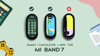 Make Your Mi band 7  "Pro" | Hacks 2.0 ft. Games Calculator eBook and more!