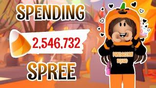 Going on a HUGE HALLOWEEN SHOPPING SPREE in Adopt Me! 