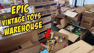 Epic Vintage Toy Warehouse and finds for the store!