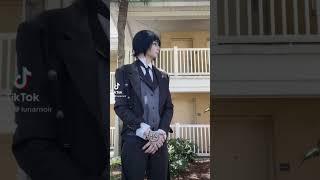 Black Butler anime cosplay Sebastian Michaelis Grell Sutclif sebgrell cosplay TikTok