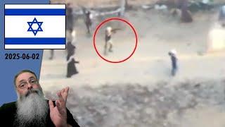#Israel 2025-06-02: SHOTS were FIRED by HAMAS TERRORISTS at PALESTINIANS