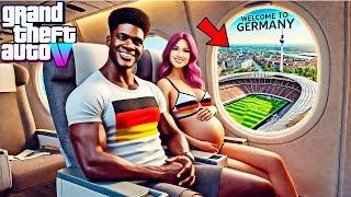 ️Franklin & Mia's Trip To Germany Euro Finals 2024-GTA 5 Real Life Mod Remastered Season 1