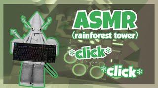 Rainforest Tower but it's *CLICKY* Keyboard ASMR | Roblox ASMR #26