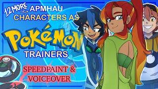 What if 12 More Aphmau Characters were Pokémon Trainers? (Speedpaint + Voiceover) [Pt. 2]