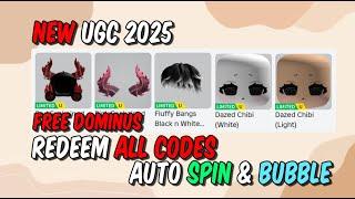 Free Dominus Train For UGC Script 2025 • Redeem All Codes • Auto Spin (Free UGC Limited)